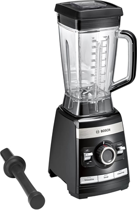 Attēls no Bosch MMBH4P3B blender 2 L Tabletop blender 1600 W Black, Silver, Transparent