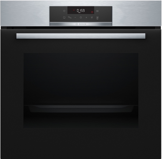 Picture of Bosch | Oven | HBA172BS0S | 71 L | Electric | Pyrolysis | Touch control | Height 59.5 cm | Width 59.4 cm | Stainless steel
