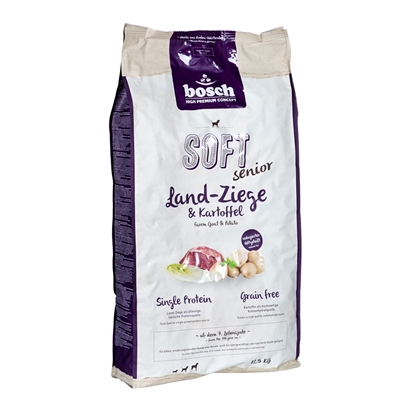 Изображение BOSCH Soft Senior Goat & Potato - dry dog food - 12,5 kg