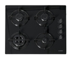 Picture of Bosch POH6B6B10 hob Black Built-in Gas 4 zone(s)