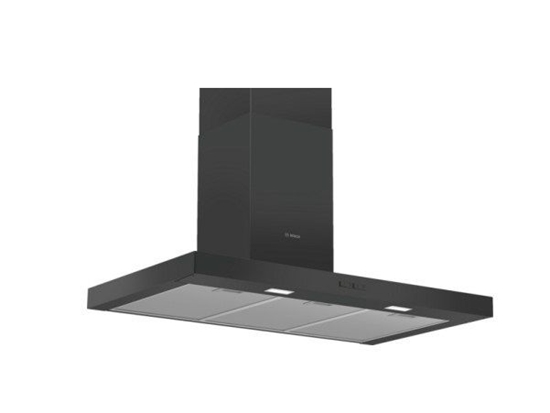 Picture of Bosch Serie 2 DWB96BC60 cooker hood Wall-mounted Black 619 m³/h B