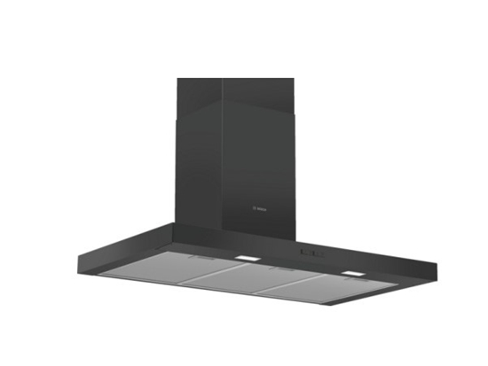 Picture of Bosch Serie 2 DWB96BC60 cooker hood Wall-mounted Black 619 m³/h B