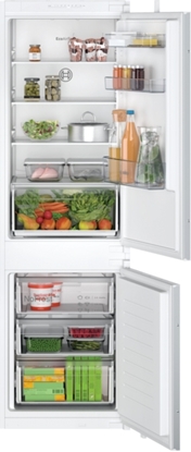 Attēls no Bosch Serie 2 KIN86NSE0 fridge-freezer Built-in 260 L E White