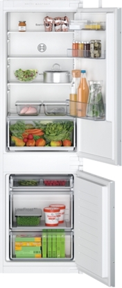 Attēls no Bosch Serie 2 KIV86NSE0 fridge-freezer Built-in 267 L E White