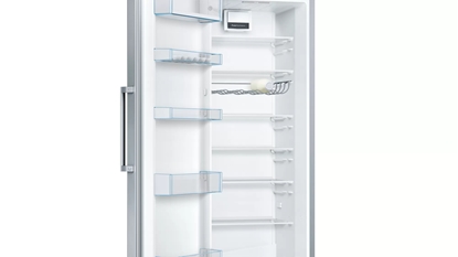 Picture of Bosch Serie 4 KSV33VLEP fridge Freestanding 324 L E Stainless steel