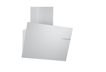 Attēls no Bosch Serie 6 DWK65DK20 cooker hood Wall-mounted White 430 m3/h A