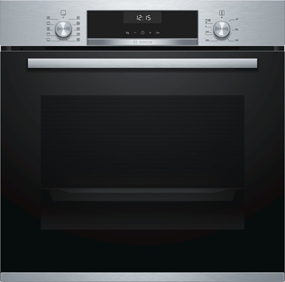 Picture of Bosch Serie 6 HBA537BS0 oven 71 L A Black, Stainless steel