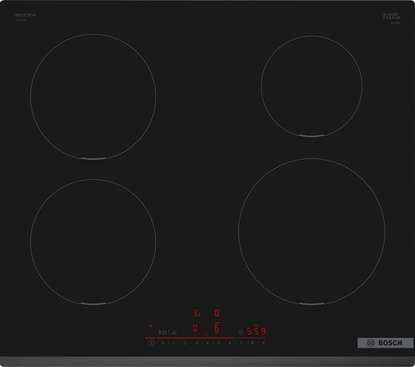 Attēls no Bosch Serie 6 PIE631HB1E hob Black Built-in 60 cm Zone induction hob 4 zone(s)