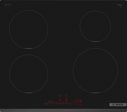 Picture of Bosch Serie 6 PIE631HB1E hob Black Built-in 60 cm Zone induction hob 4 zone(s)