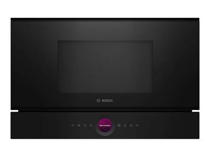 Attēls no Bosch Serie 8 BFL7221B1 microwave Built-in Solo microwave 21 L 900 W Black