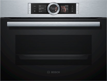 Picture of Bosch Serie 8 CSG656BS2 oven 47 L A+ Black, Stainless steel