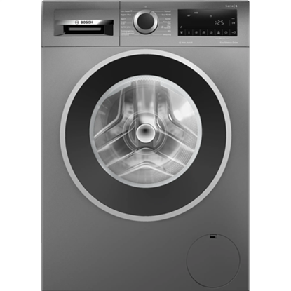 Picture of Bosch | WGG244ZRSN | Washing Machine | Energy efficiency class A | Front loading | Washing capacity 9 kg | 1400 RPM | Depth 59 cm | Width 59.8 cm | Display | LED | Steam function | Cast Iron Grey