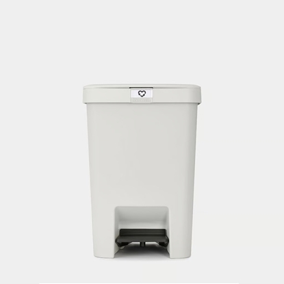 Picture of BRABANTIA atkritumu tvertne ar pedāli StepUp,25 l, Light Grey