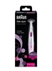 Picture of Braun | Shaver | SilkFinish FG1100 | Operating time (max)  min | Number of power levels 1 | AAA | Pink