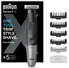 Изображение Braun XT5100 hair trimmers/clipper Black, Silver