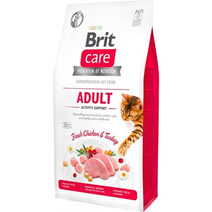 Attēls no BRIT Care Adult Activity Support - dry cat food - 7 kg