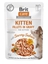 Picture of Brit Care Cat Kitten Savory Salmon Pouch - wet cat food - 85 g