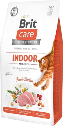 Attēls no BRIT Care Grain Free Indoor Anti-Stress - dry cat food - 7 kg