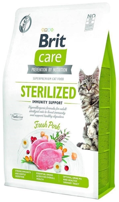 Picture of BRIT Care Grain-Free Sterilized Immunity - dry cat food - 7 kg
