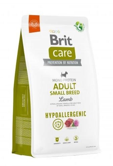 Изображение BRIT Care Hypoallergenic Adult Small Breed Lamb&Rice - dry dog food - 3 kg