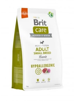 Attēls no BRIT Care Hypoallergenic Adult Small Breed Lamb&Rice - dry dog food - 7 kg