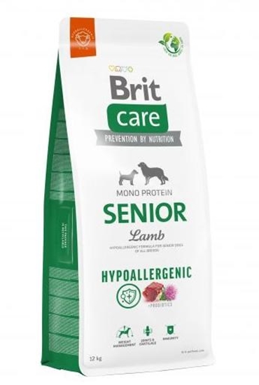 Picture of BRIT Care Hypoallergenic Senior Lamb&Rice - dry dog food - 12 kg