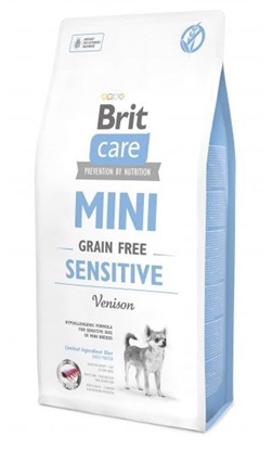 Изображение BRIT Care Mini Sensitive Venison - dry dog food - 7 kg