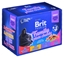 Picture of BRIT Cat Pouches Family Plate - wet cat food - 12 x 100g