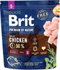 Picture of BRIT Premium by Nature Adult S Chicken - dry dog food - 1 kg