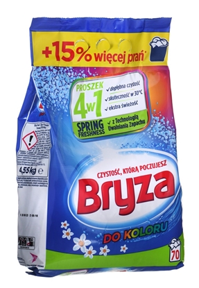 Picture of Bryza 4w1 SPRING FRESHNESS Washing Powder for colored Fabrics 4,55 kg