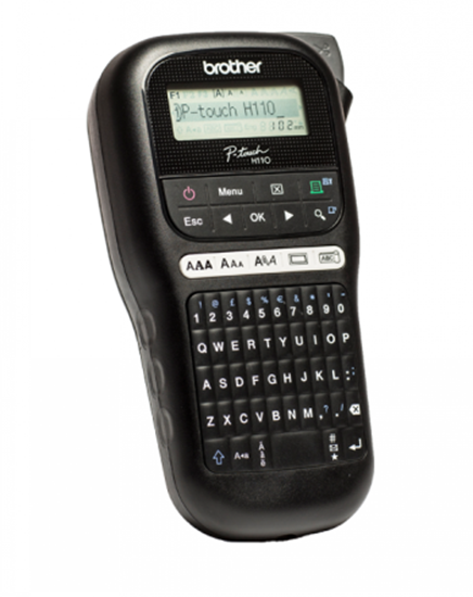 Picture of Brother PT-H110 label printer Thermal transfer 180 x 180 DPI TZe QWERTY