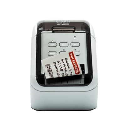 Picture of Brother QL-810WC label printer Direct thermal Colour 300 x 600 DPI 176 mm/sec Wired & Wireless Ethernet LAN DK Wi-Fi