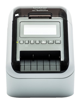 Picture of Brother QL-820NWBC label printer Direct thermal Colour 300 x 600 DPI 176 mm/sec Wired & Wireless Ethernet LAN DK Wi-Fi Bluetooth