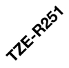 Picture of Brother TZE-R251 printer ribbon Black