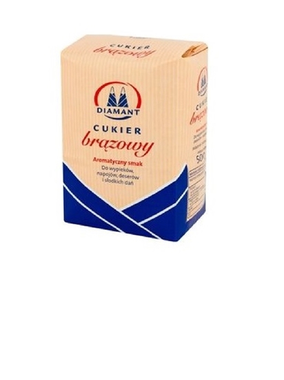 Picture of Brūnais cukurs DIAMANT, 500g