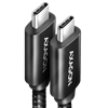 Изображение BUCM432-CM10AB Kabel USB-C - USB-C, USB4 Gen 3x2 1m, PD 100W, 8K HD, ALU, oplot Czarny