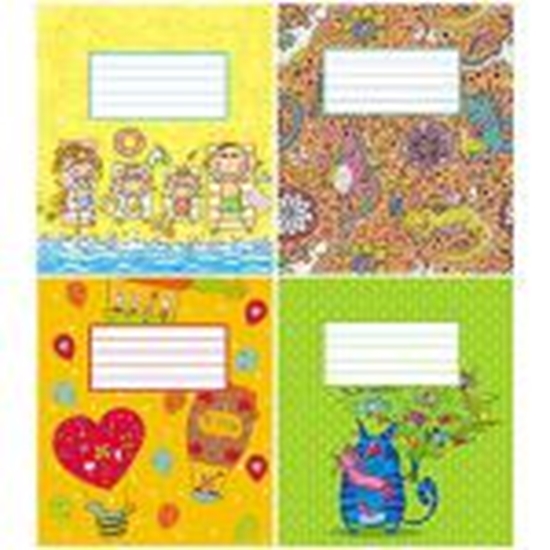 Picture of Burtnīca lielrūtiņu 12 lapas,  ABC