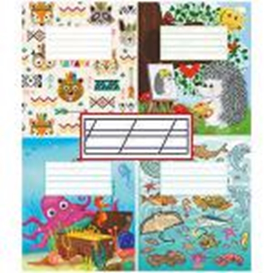 Picture of Burtnīca šķērs-šaur-platlīniju 12 lapas,  ABC