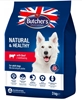 Изображение BUTCHER'S Natural&Healthy with beef - dry dog food - 3 kg