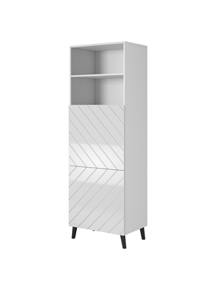 Picture of Cabinet ABETO 60x40x176.5 cm white/gloss white
