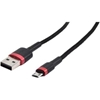 Изображение Cable Baseus USB2.0 A plug - micro USB plug 1.0m QC3.0 Cafule red+black