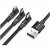 Picture of CABLE USB TO 3IN1 1.2M/BLACK CAMLT-WZ01 BASEUS