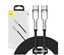 Изображение Cafule Series Metal Data Cable USB-C 100W 2m Black