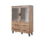 Изображение Cama display cabinet LOTTA 2D4D wotan oak + mat black