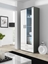 Изображение Cama display cabinet SOHO S6 2D2S grey/white gloss
