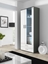 Attēls no Cama display cabinet SOHO S6 2D2S grey/white gloss