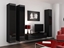 Attēls no Cama Living room cabinet set VIGO 14 black/black gloss