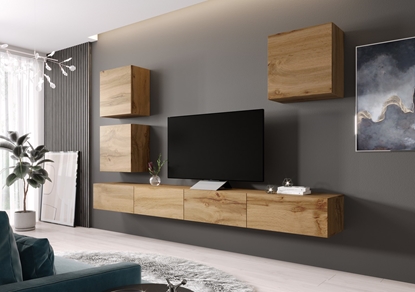 Picture of Cama Living room cabinet set VIGO 22 wotan oak/wotan oak gloss