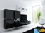 Изображение Cama Living room cabinet set VIGO 23 black/black gloss