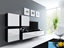 Attēls no Cama Living room cabinet set VIGO 23 black/white gloss